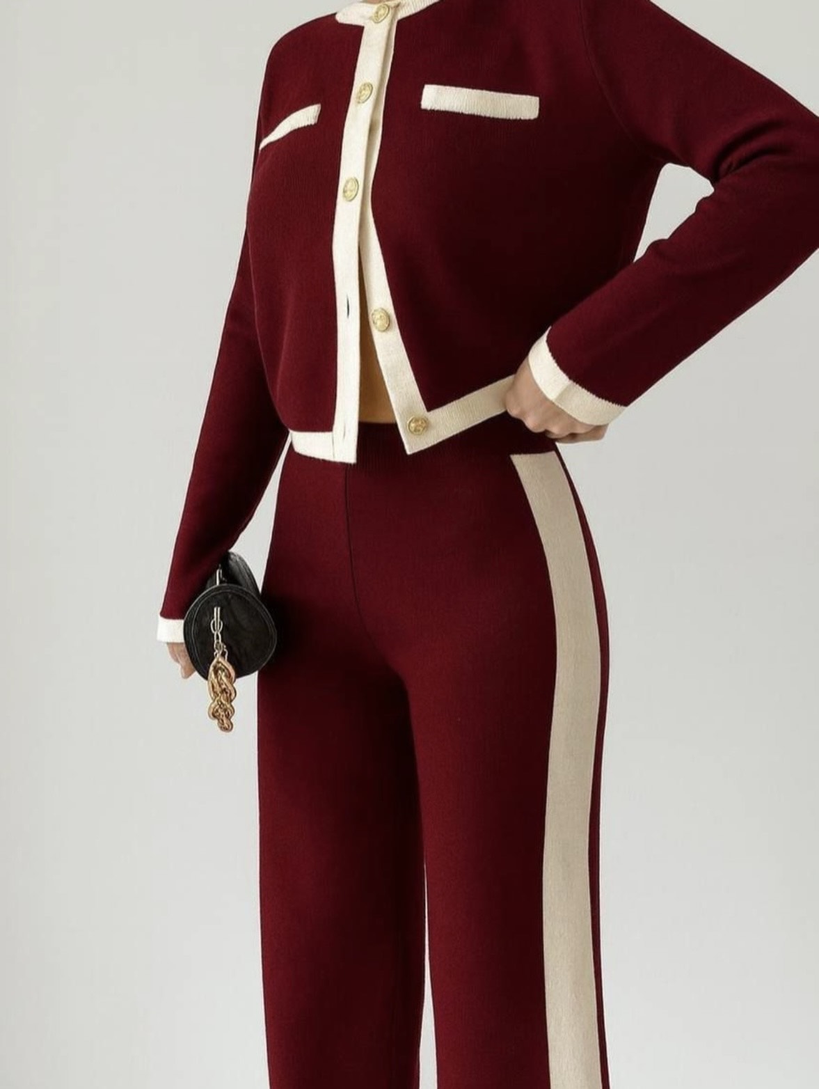 ✨ Co-ord Set in Maglia Elegante ✨