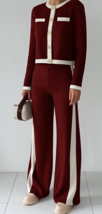 ✨ Co-ord Set in Maglia Elegante ✨