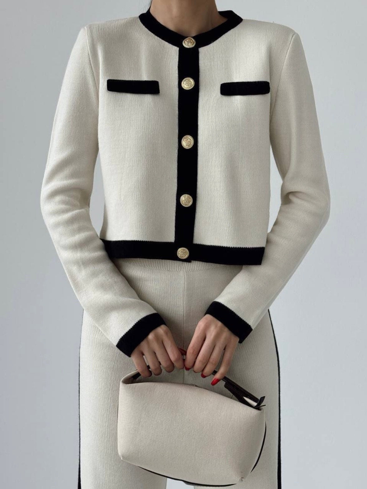 Co-ord Set in Maglia Elegante