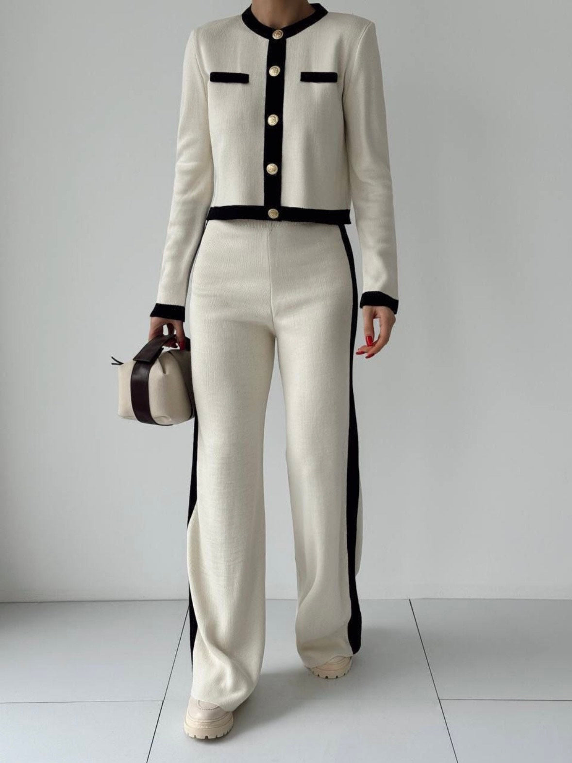 ✨ Co-ord Set in Maglia Elegante ✨